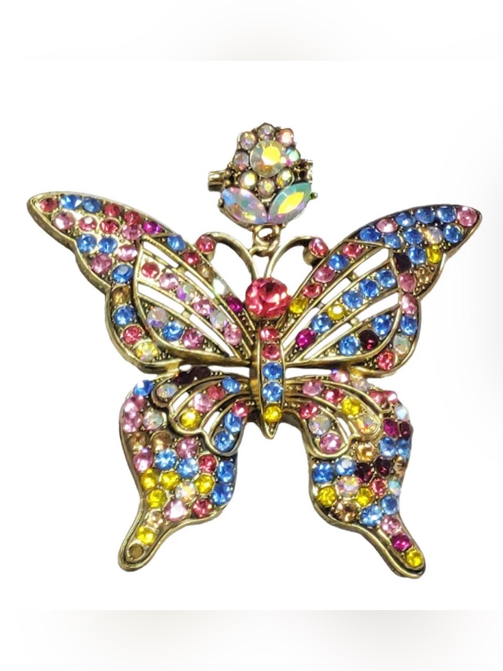 NWOT Aratta Cheers Butterfly Pin 13.